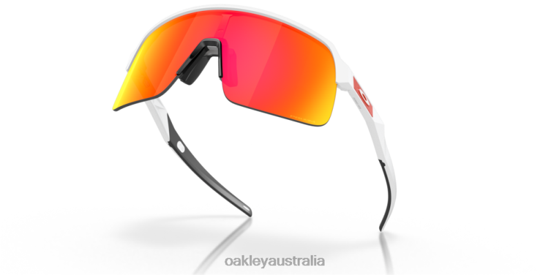 Sutro Lite Prizm Ruby Lenses, Matte White Frame Oakley2ZJX228