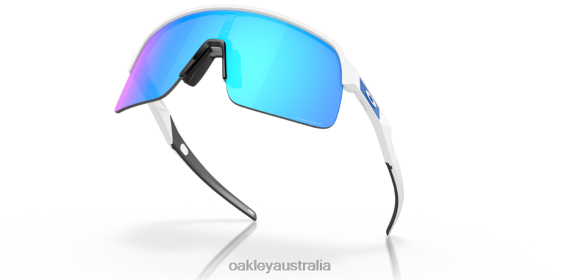 Sutro Lite Prizm Sapphire Lenses, Matte White Frame Oakley2ZJX229