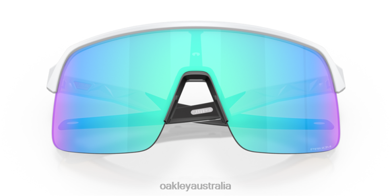 Sutro Lite Prizm Sapphire Lenses, Matte White Frame Oakley2ZJX229