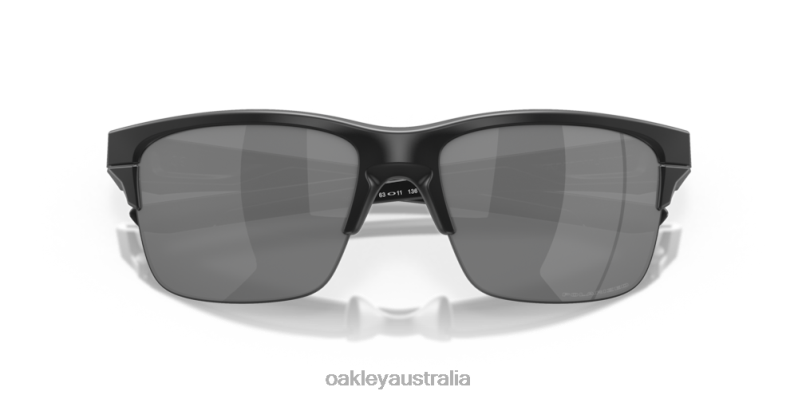 Thinlink Black Iridium Polarized Lenses, Matte Black Frame Oakley2ZJX895