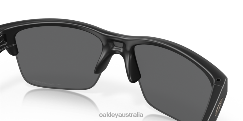 Thinlink Black Iridium Polarized Lenses, Matte Black Frame Oakley2ZJX895