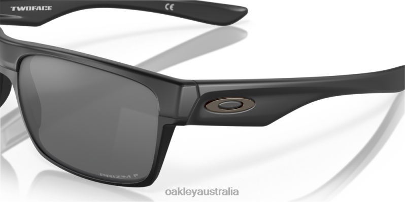 TwoFace Prizm Black Polarized Lenses, Matte Black Frame Oakley2ZJX690