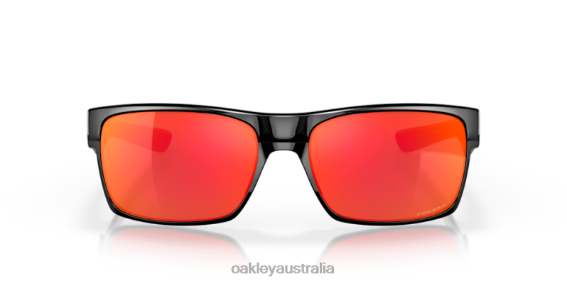 TwoFace Prizm Ruby Lenses, Polished Black Frame Oakley2ZJX692