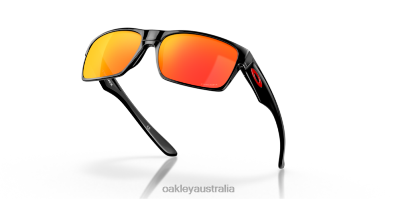 TwoFace Prizm Ruby Lenses, Polished Black Frame Oakley2ZJX692