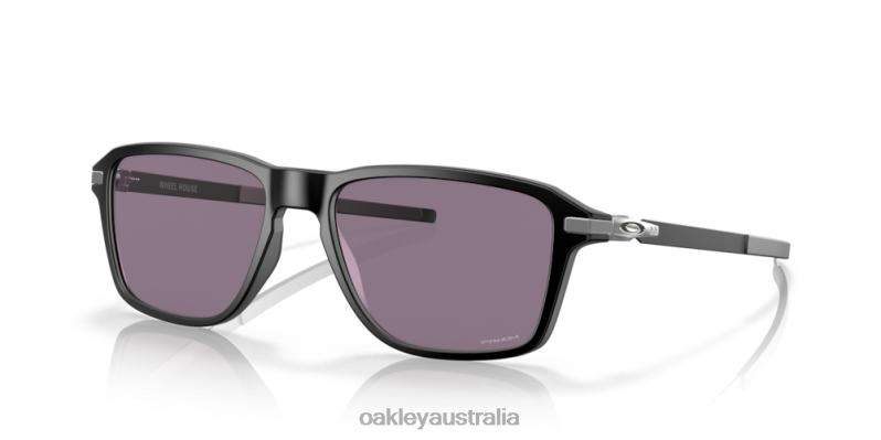 Wheel House Prizm Grey Lenses, Satin Black Frame Oakley2ZJX1036 - Click Image to Close