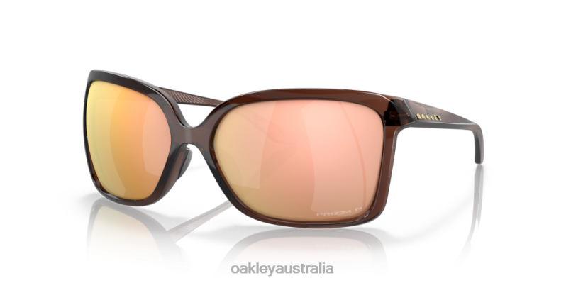 Wildrye Prizm Rose Gold Polarized Lenses, Polished Amethyst Frame Oakley2ZJX289