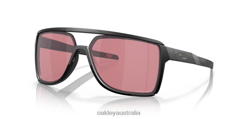 Castel Prizm Dark Golf Lenses, Matte Black Frame Oakley2ZJX212