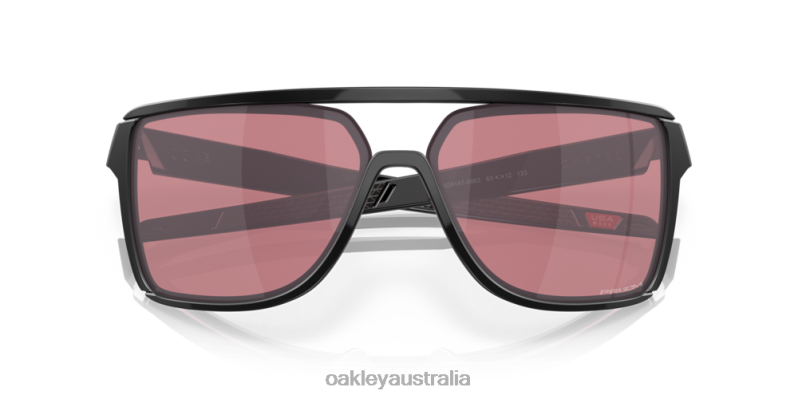 Castel Prizm Dark Golf Lenses, Matte Black Frame Oakley2ZJX212