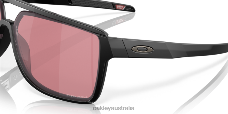 Castel Prizm Dark Golf Lenses, Matte Black Frame Oakley2ZJX212