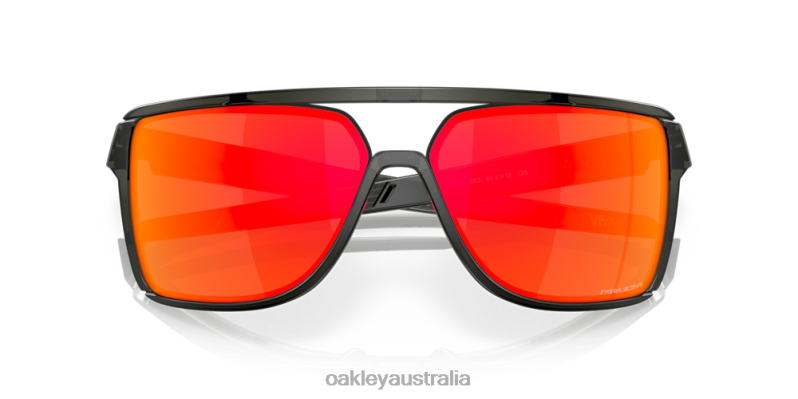 Castel Prizm Ruby Lenses, Matte Grey Smoke Frame Oakley2ZJX210