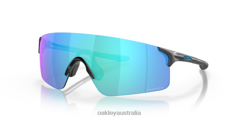 EVZero Blades Prizm Sapphire Lenses, Steel Frame Oakley2ZJX283