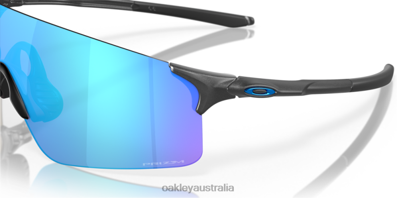 EVZero Blades Prizm Sapphire Lenses, Steel Frame Oakley2ZJX283