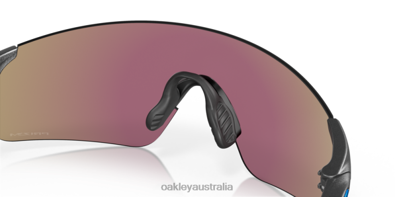 EVZero Blades Prizm Sapphire Lenses, Steel Frame Oakley2ZJX283