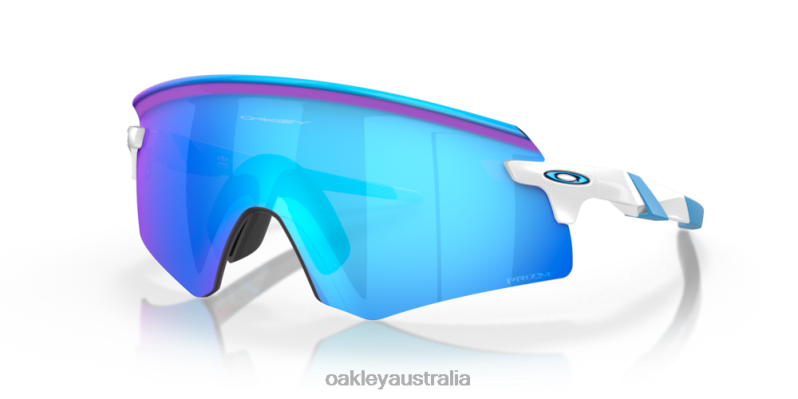 Encoder Prizm Sapphire Lenses, Polished White Frame Oakley2ZJX1046