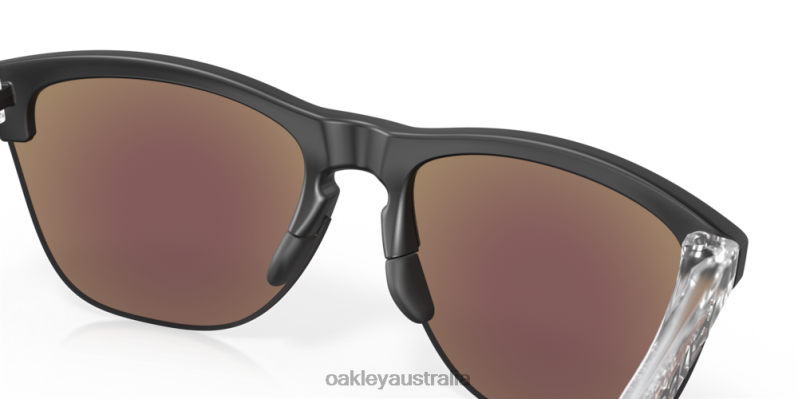 Frogskins Lite Prizm Sapphire Lenses, Matte Black Frame Oakley2ZJX213