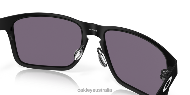 Holbrook Metal Jade Iridium Lenses, Matte Black Frame Oakley2ZJX351