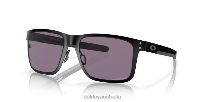 Holbrook Metal Prizm Grey Lenses, Matte Black Frame Oakley2ZJX354