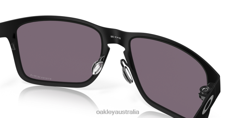 Holbrook Metal Prizm Grey Lenses, Matte Black Frame Oakley2ZJX354