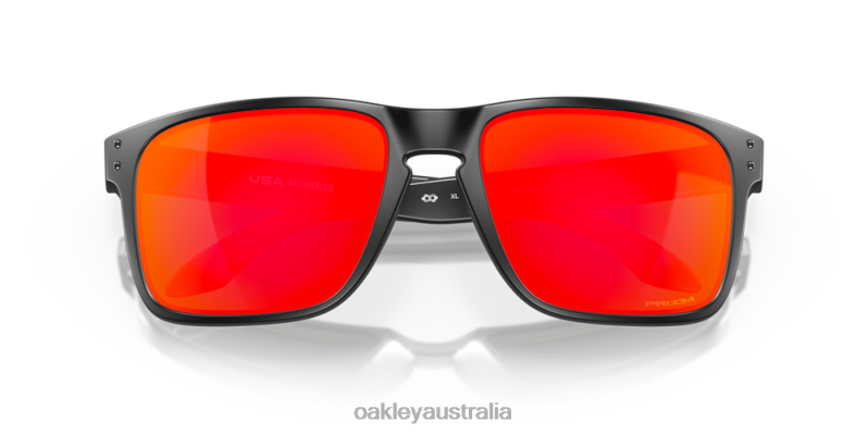 Holbrook XL Prizm Ruby Lenses, Matte Black Frame Oakley2ZJX3