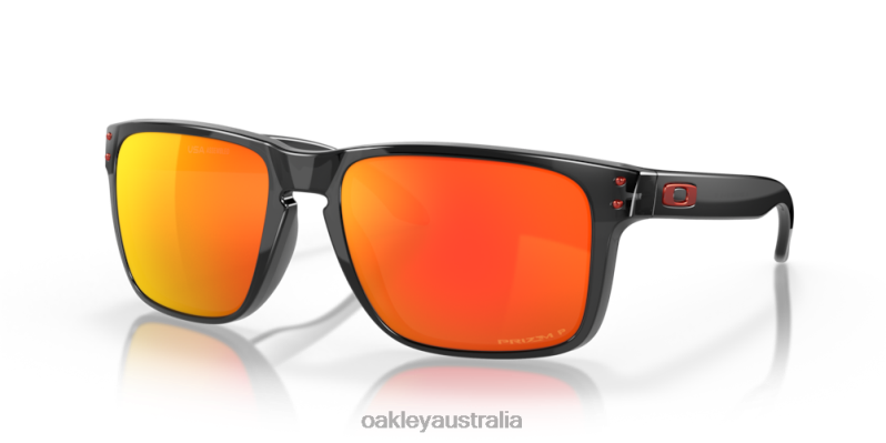 Holbrook XL Prizm Ruby Polarized Lenses, Black Ink Frame Oakley2ZJX7