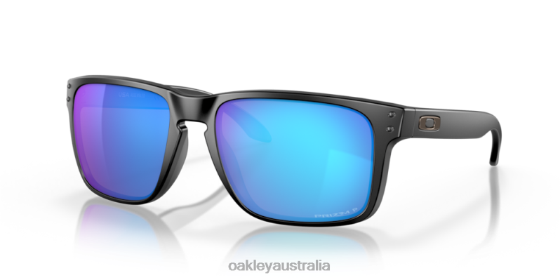 Holbrook XL Prizm Sapphire Polarized Lenses, Matte Black Frame Oakley2ZJX11