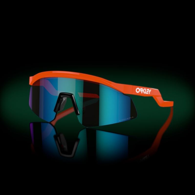 Hydra Prizm Sapphire Lenses, Neon Orange Frame Oakley2ZJX150