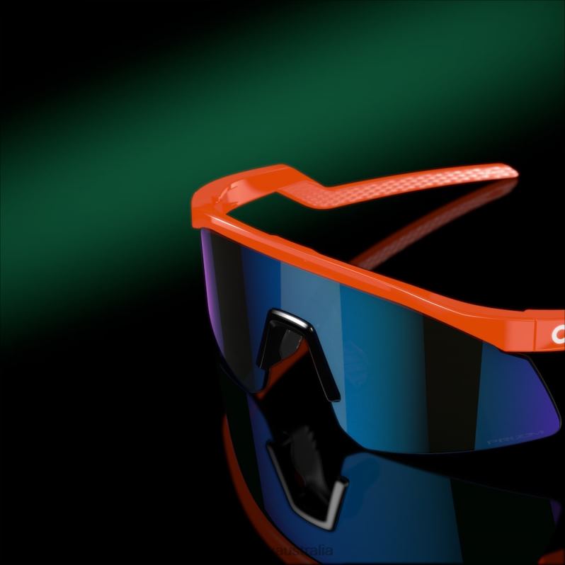 Hydra Prizm Sapphire Lenses, Neon Orange Frame Oakley2ZJX150