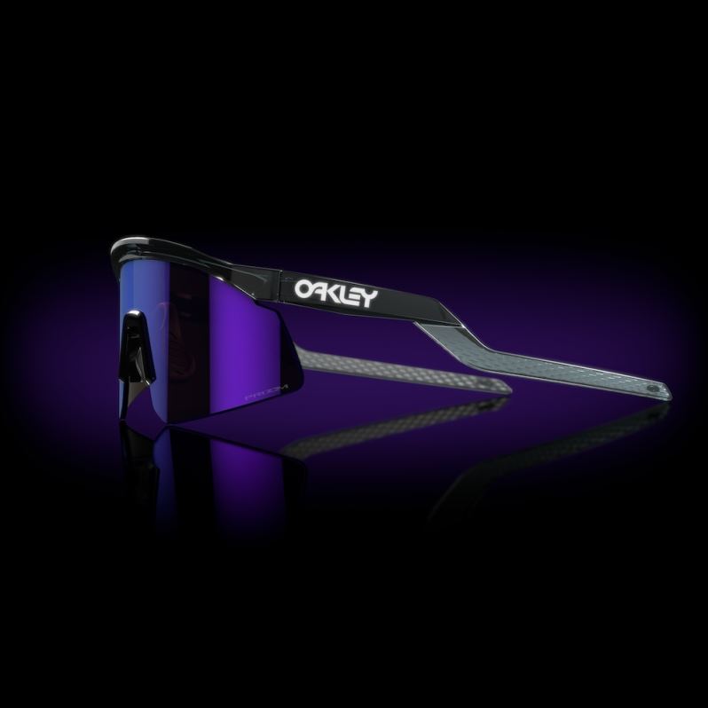 Hydra Prizm Violet Lenses, Crystal Black Frame Oakley2ZJX149