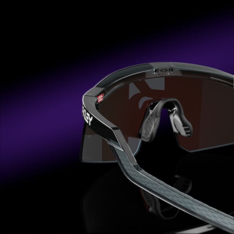 Hydra Prizm Violet Lenses, Crystal Black Frame Oakley2ZJX149