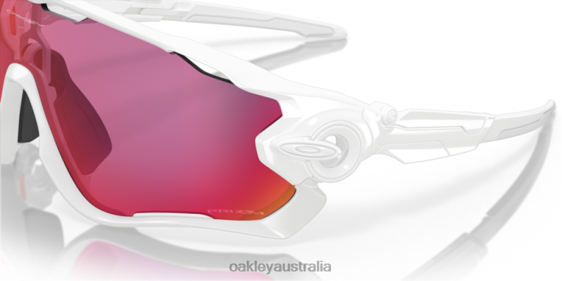 Jawbreaker Prizm Road Lenses, Polished White Frame Oakley2ZJX406