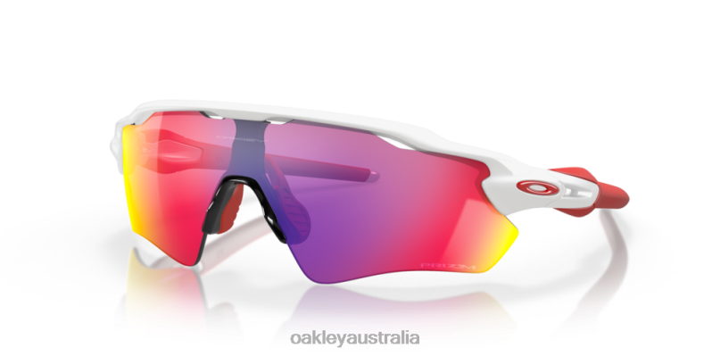 Radar EV Path Prizm Road Lenses, Polished White Frame Oakley2ZJX24