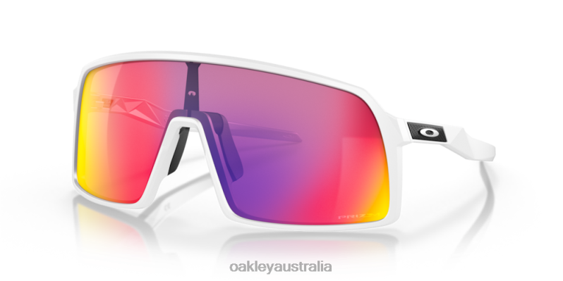 Sutro Prizm Road Lenses, Matte White Frame Oakley2ZJX80