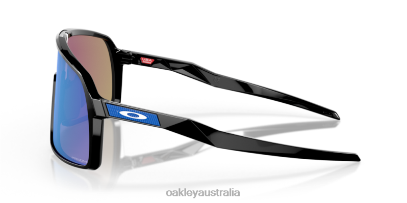 Sutro Prizm Sapphire Lenses, Polished Black Frame Oakley2ZJX89