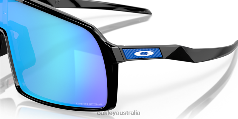 Sutro Prizm Sapphire Lenses, Polished Black Frame Oakley2ZJX89