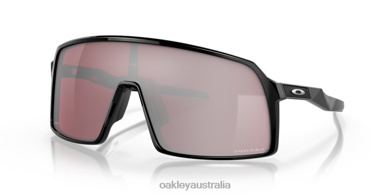 Sutro Prizm Snow Black Iridium Lenses, Polished Black Frame Oakley2ZJX85