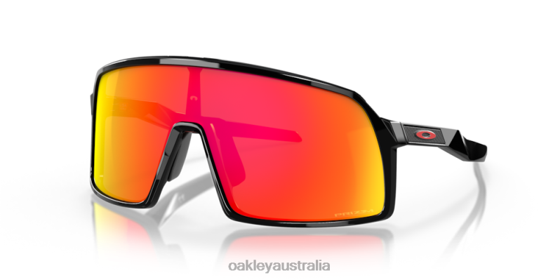 Sutro S Prizm Ruby Lenses, Polished Black Frame Oakley2ZJX280