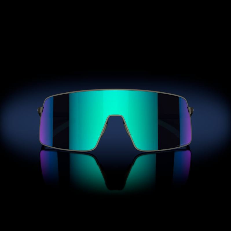 Sutro TI Prizm Sapphire Lenses, Satin Lead Frame Oakley2ZJX239