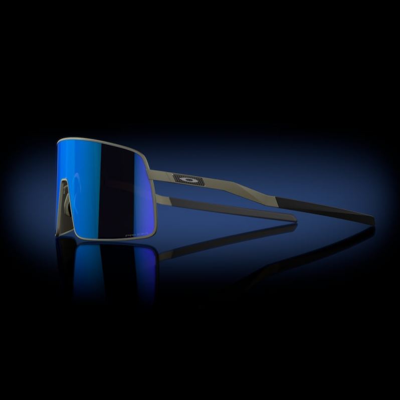 Sutro TI Prizm Sapphire Lenses, Satin Lead Frame Oakley2ZJX239