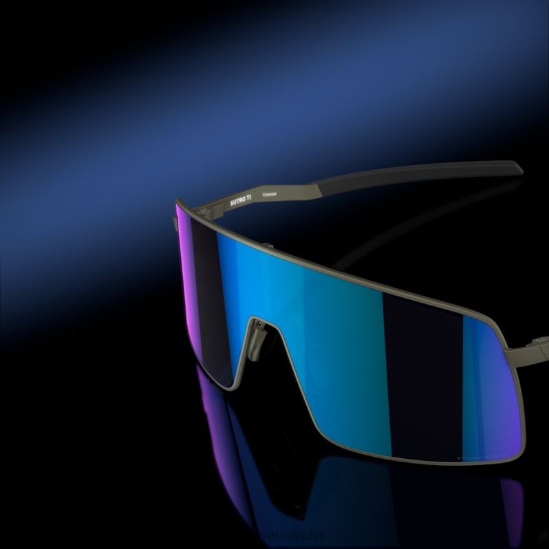 Sutro TI Prizm Sapphire Lenses, Satin Lead Frame Oakley2ZJX239