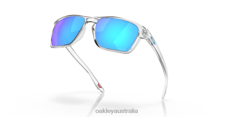 Sylas Prizm Sapphire Lenses, Polished Clear Frame Oakley2ZJX326