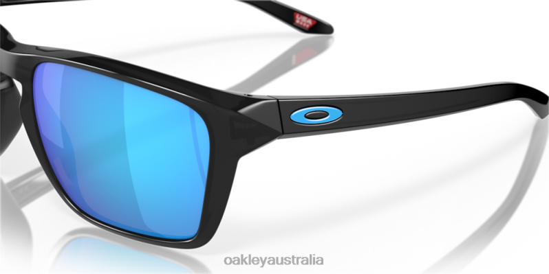 Sylas Sapphire Iridium Lenses, Black Ink Frame Oakley2ZJX332