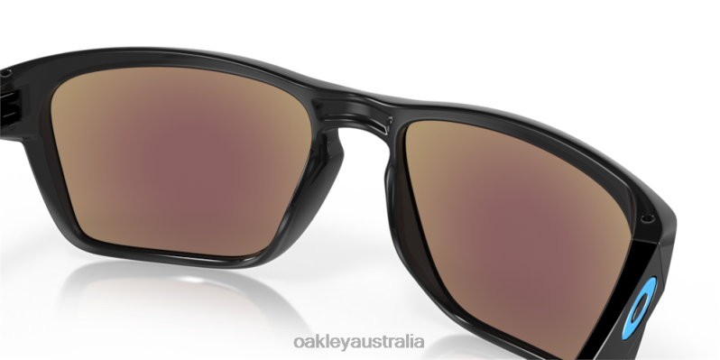 Sylas Sapphire Iridium Lenses, Black Ink Frame Oakley2ZJX332