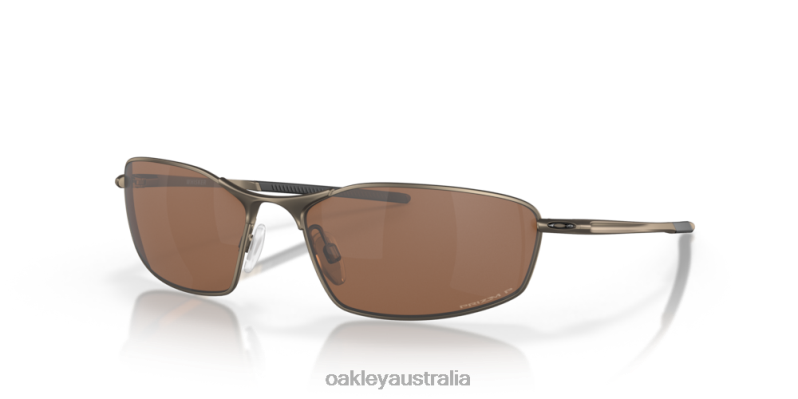 Whisker Prizm Tungsten Polarized Lenses, Satin Pewter Frame Oakley2ZJX369