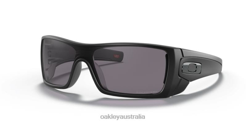 Batwolf Grey Polarized Lenses, Matte Black Frame Oakley2ZJX490