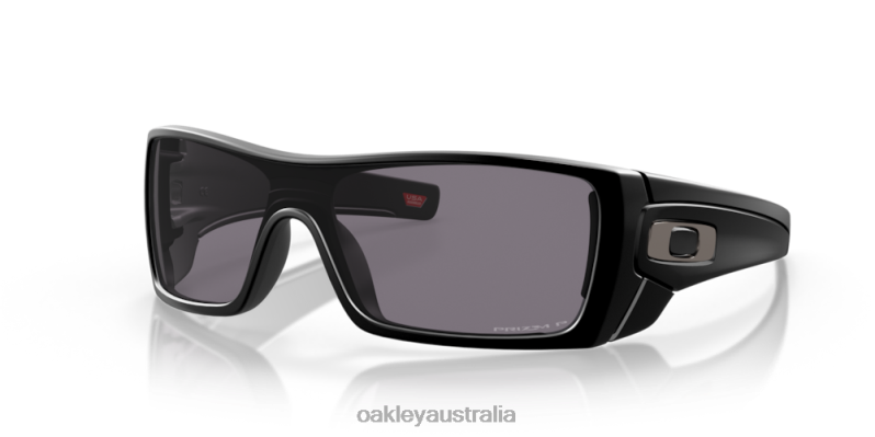 Batwolf Prizm Grey Polarized Lenses, Matte Black Frame Oakley2ZJX493