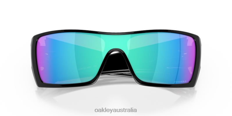 Batwolf Prizm Sapphire Lenses, Polished Black Frame Oakley2ZJX492