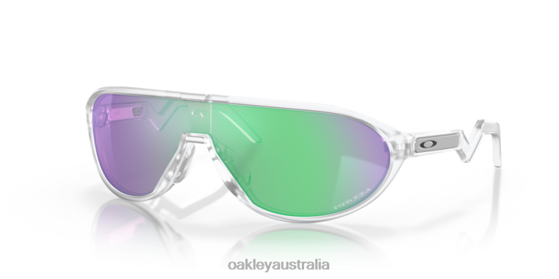 CMDN Prizm Road Jade Lenses, Matte Clear Frame Oakley2ZJX1022