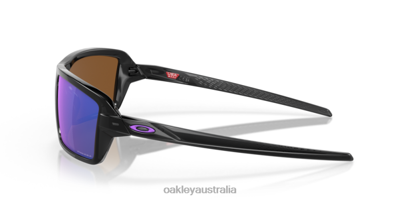 Cables Prizm Violet Lenses, Black Ink Frame Oakley2ZJX672