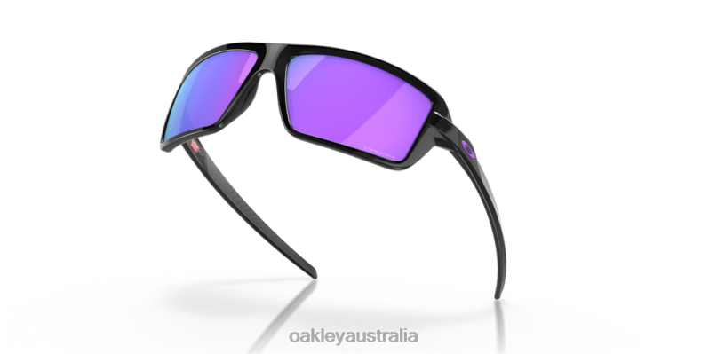 Cables Prizm Violet Lenses, Black Ink Frame Oakley2ZJX672