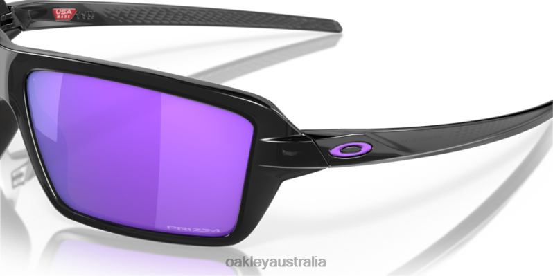 Cables Prizm Violet Lenses, Black Ink Frame Oakley2ZJX672